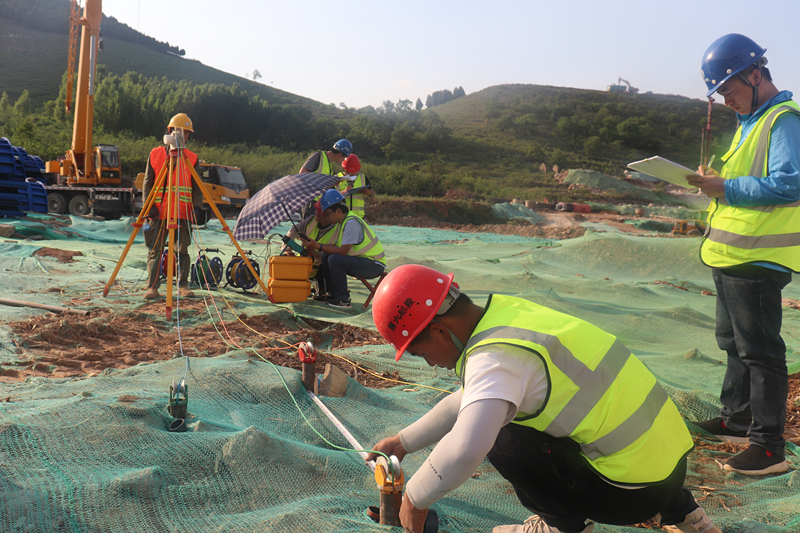 臨臨高速項(xiàng)目全面開展2022年第一季度工程質(zhì)量日常督查檢測