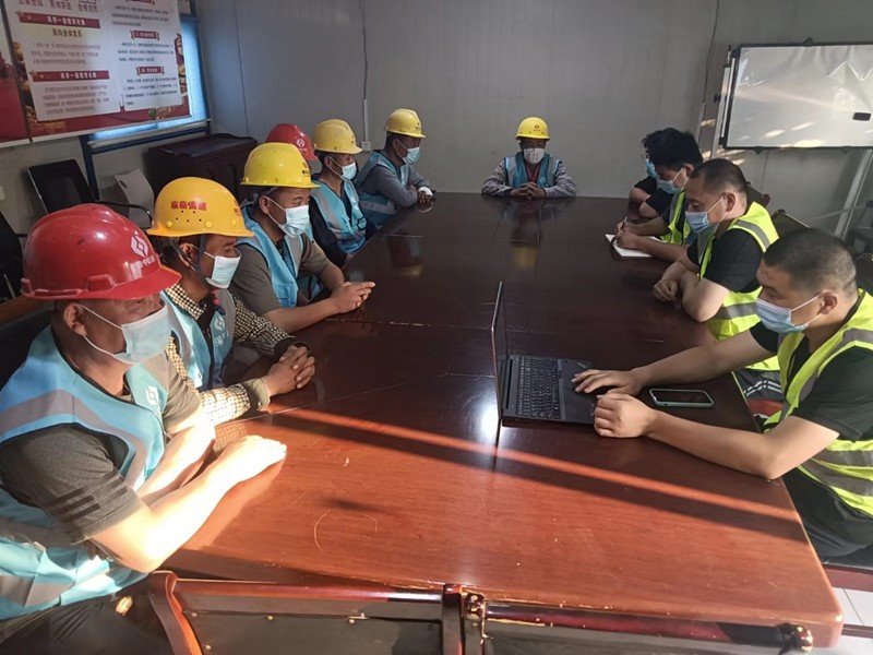 淄川拌合站層層壓實責任　持續(xù)推進場站安全發(fā)展