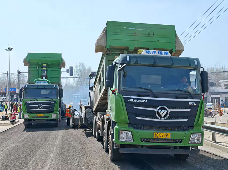 S232養(yǎng)護工程試驗路順利完工