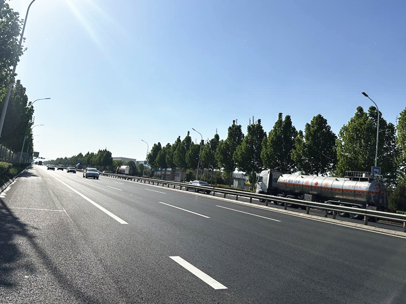 【一提三保】G309青蘭線張周段修復(fù)養(yǎng)護工程順利通車