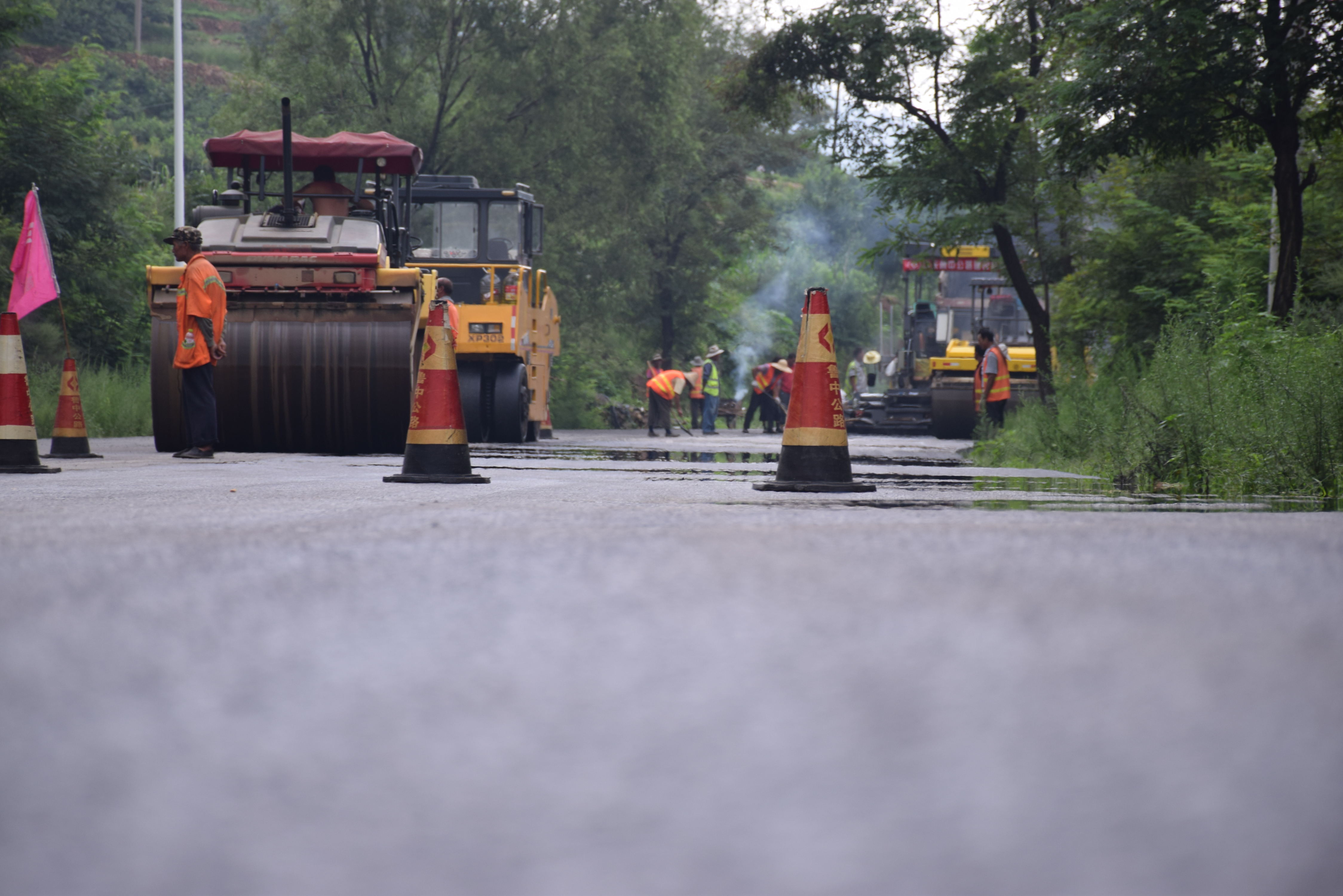 激情九月，各工地掀起大干高潮
