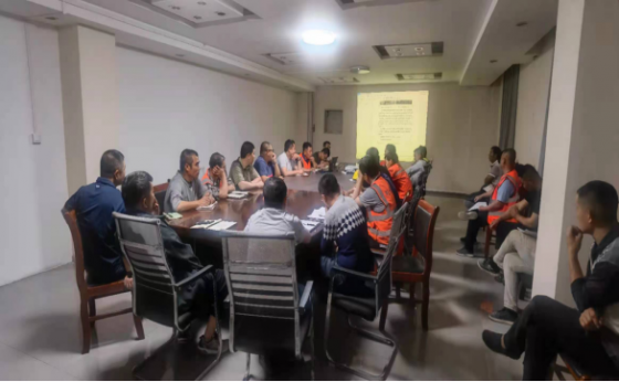 抓質(zhì)量、保安全、促進度--文昌湖預制場項目部工地例會見實效