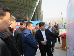 市紀(jì)委、市公路局領(lǐng)導(dǎo)視查S102濟(jì)青線公路建設(shè)情況