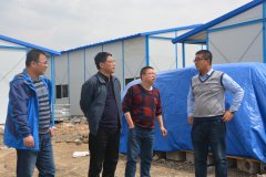 項(xiàng)目辦、管理處相關(guān)領(lǐng)導(dǎo)來我部視察指導(dǎo)工作