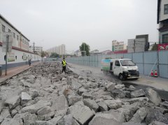 博山區(qū)瓏山路工程正式開(kāi)工