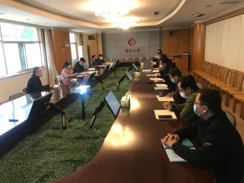 公司組織近期中標項目進行清單交底