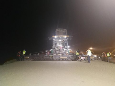 “五一”——江西項目基層副站圓滿完成施工任務