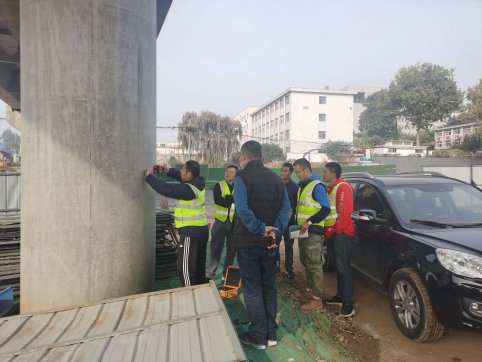 G341膠海線南崔路立交橋通過(guò)交工檢測(cè)